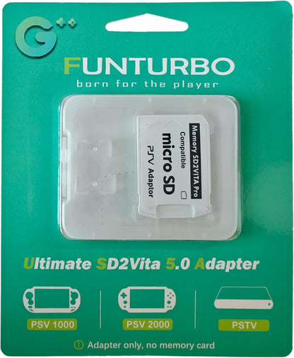 Ultimate Version Sd2Vita 5.0 Memory Card Adapter, PS Vita PSVSD Micro SD Adapter PSV 1000/2000 PSTV FW 3.60 Henkaku Enso System